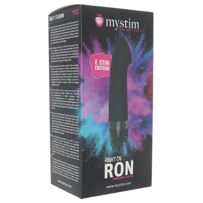 mystim Vibrators Right on Ron EStim GSpot Vibe and Kegel Trainer