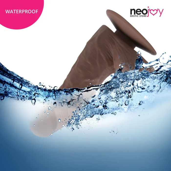 Neojoy Fillmeup Dildo With StrapOn Dong Lesbian Sex Toy Brown Neojoy Female Sex Toys