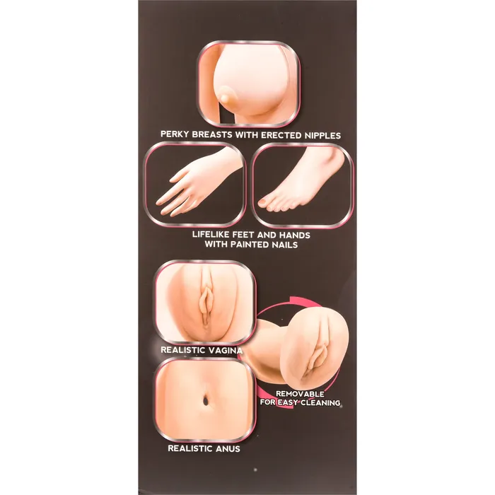 NMC Personal Trainer Hot Lucy Life Size Inflatable Doll NMC Male Sex Toys