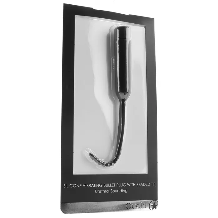 Shots Toys Ouch Vibrating Silicone Beaded Urethral Sound Male Sex Toys Shots Toys Ouch Vibrating Silicone Beaded Urethral Sound Male Sex Toys