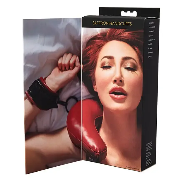 Sportsheets Saffron Adjustable Handcuffs RedBlack Sportsheets Anal Sportsheets Saffron Adjustable Handcuffs RedBlack Sportsheets Anal