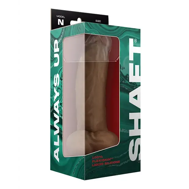 Vvole Female Sex Toys Shaft Model N 95 in Dual Density Silicone Dildo with Balls Suction Cup Oak Vvole Female Sex Toys Shaft Model N 95 in Dual Density Silicone Dildo with Balls Suction Cup Oak