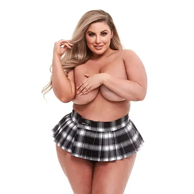 XGEN Products Teachers Pet Sexy School Girl Skirt Black QN Anal