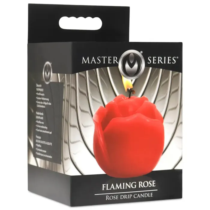 XR Brands Flaming Rose Drip Candle Vibrators